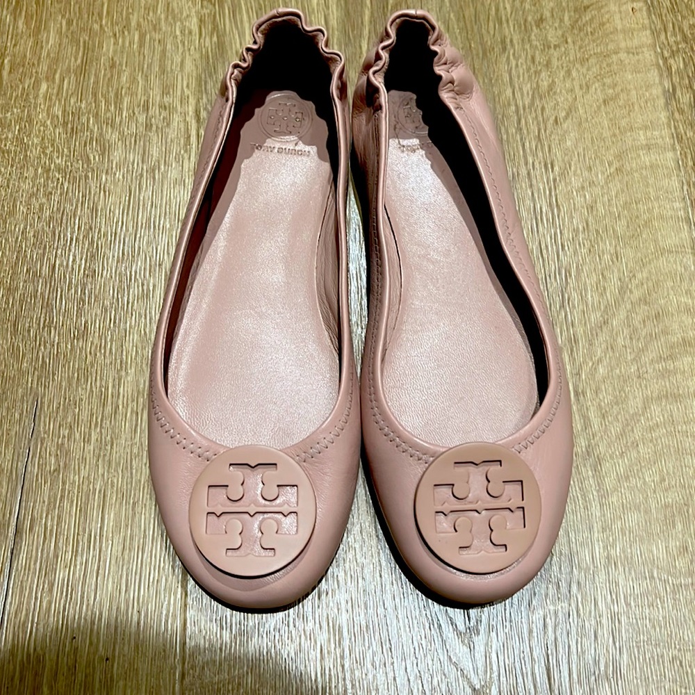 Pinkish-Nude Tori Burch Flats